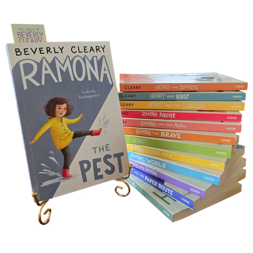 Beverly Cleary Ramona Quimby Henry Huggins 13 Book Set Paperback HarperCollins